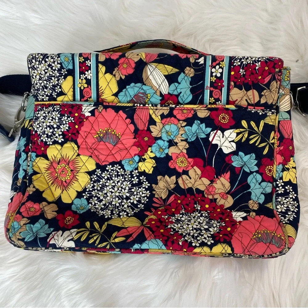 Vera Bradley Floral Laptop/Briefcase Bag